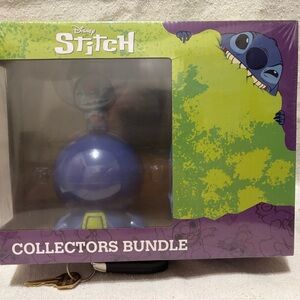 Disney Stitch Collectors Bundle with Blue and Green. NIB
